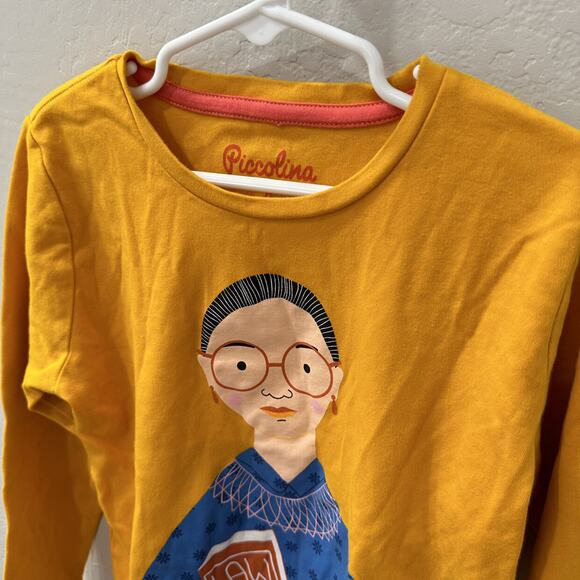 Piccolina Ruth Bader Ginsberg Long Sleeve Shirt - Picture 2 of 6